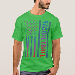 Camiseta Racquetball con indicador de degradado