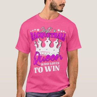 Camiseta Racquetball Reina Racketball Mujeres Racquetball