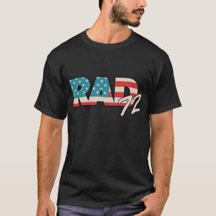 Camiseta Rad 72 Nostalgia de los años 80 51 cumpleaños