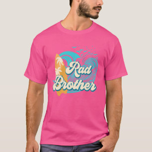 Camiseta Rad Brother The Big One Birthday Surf Family M