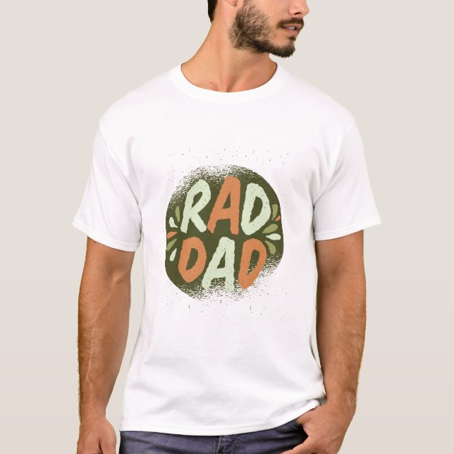 Camiseta Rad Dad (Anverso)