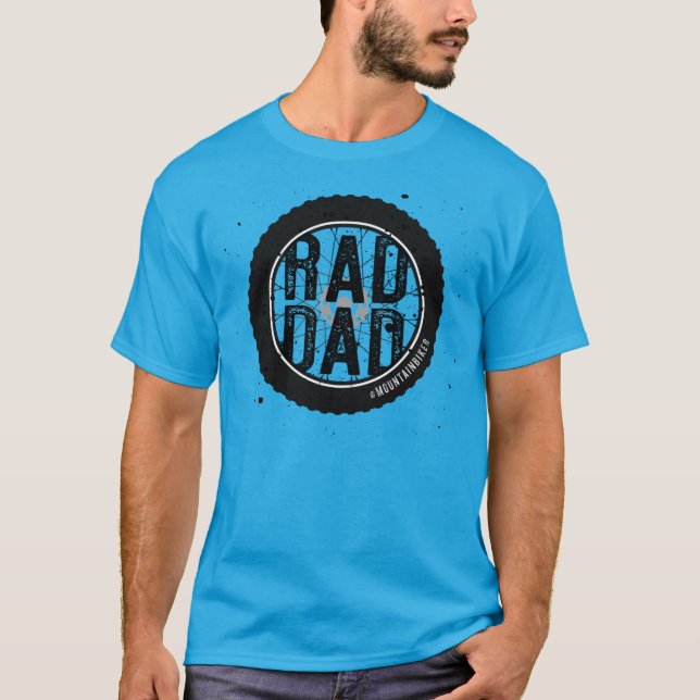 CAMISETA RAD DAD MOUNTAIN BIKER (Anverso)