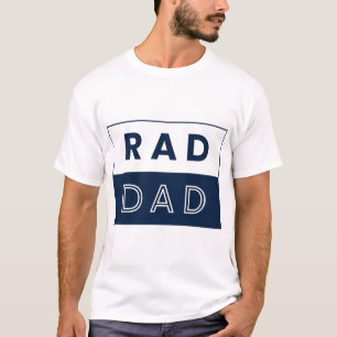 Camiseta RAD DAD - Regalo del Día del Padre Modern