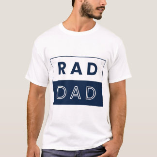 Camiseta RAD DAD - Regalo del Día del Padre Modern