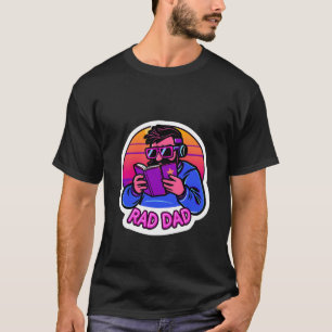 Camiseta Rad Dad – Retro Cool Día del Padre 