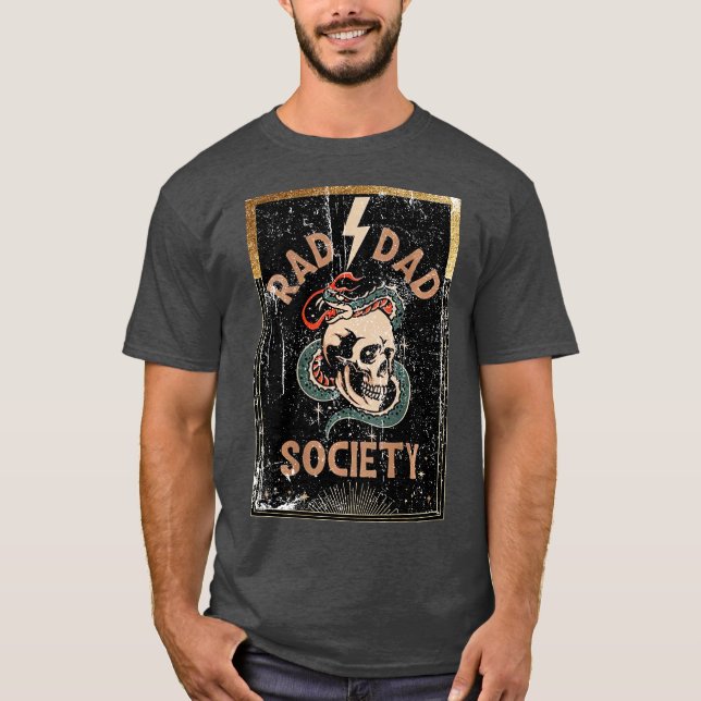 Camiseta Rad Dad Society Guay Dad Club Dad (Anverso)