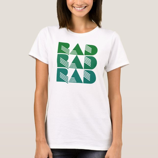 Camiseta RAD de los 80 (Anverso)