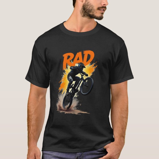 Camiseta Rad dinámico BMX aéreo (Anverso)
