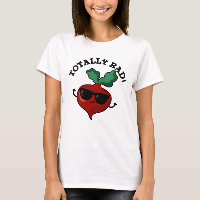 Camiseta Rad Funny Veggie Radish Pun (Anverso)
