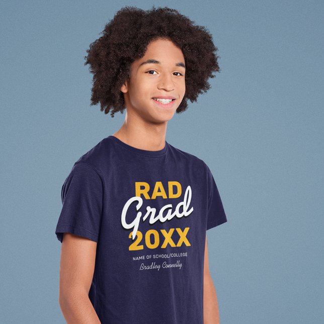 Camiseta Rad Grad | Graduación masculina 2023 (Subido por el creador)