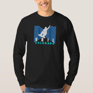 Camiseta Rad Vail Co Snowboard Vail Rad Snowboarder Vail Re