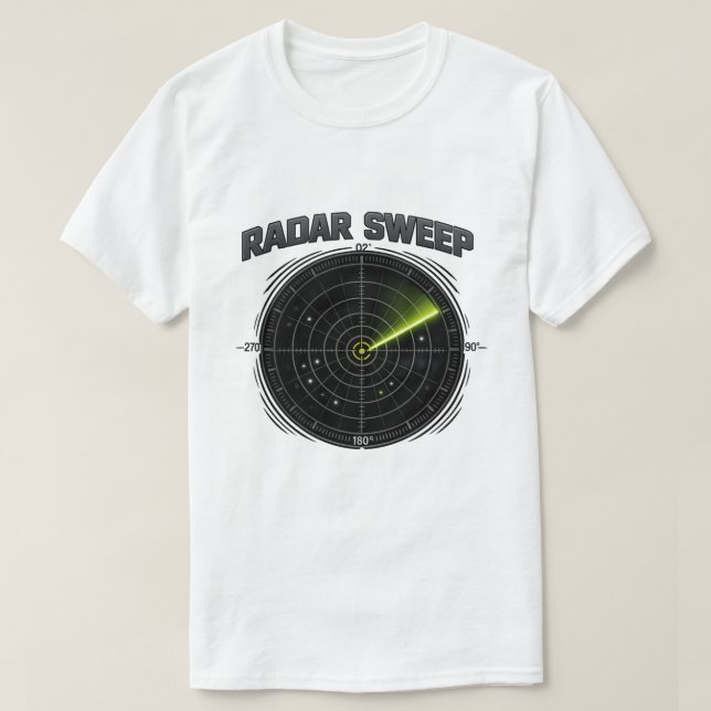 Camiseta Radar Sweep Tactical T-Shirt (Diseño del anverso)