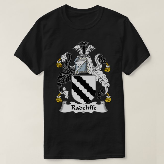 Camiseta Radcliffe Coat of Arms Family Crest 1  (Diseño del anverso)