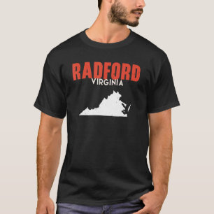 Camiseta Radford Virginia Estados Unidos de América Viajes 