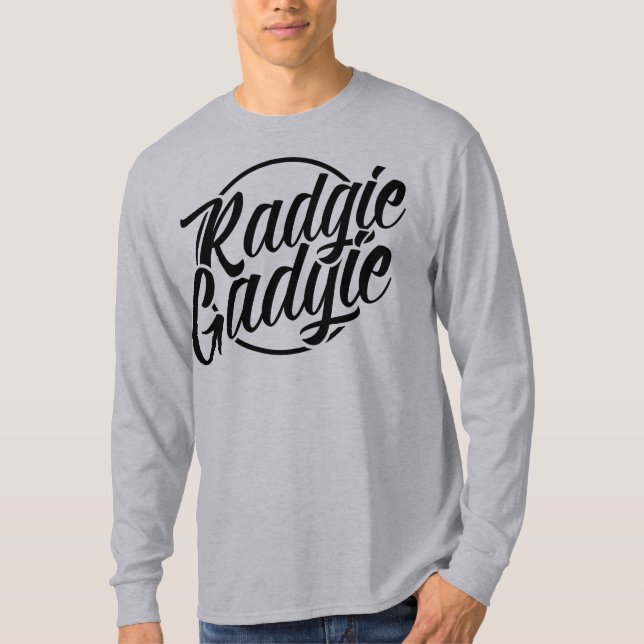 Camiseta Radgie Gadgie Newcastle Geordie Dialect Tee (Anverso)