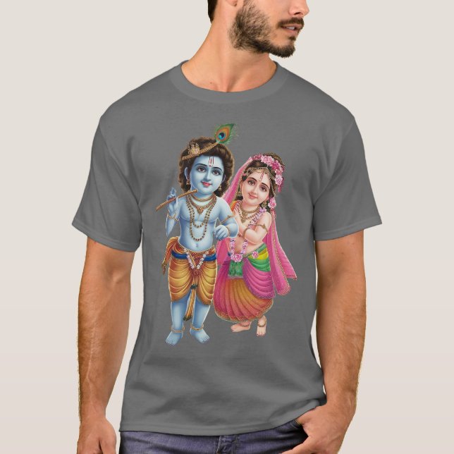 CAMISETA RADHA KRISHNA (Anverso)