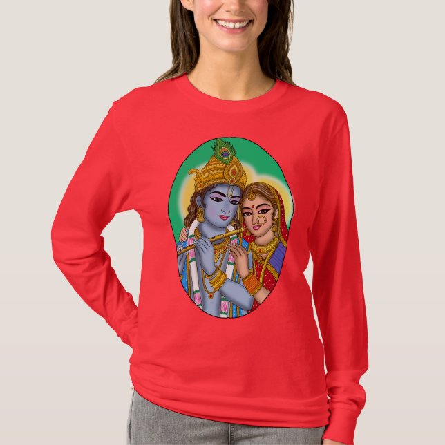 Camiseta Radha Krishna (Anverso)