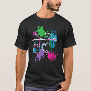 Camiseta Radha Krishna Hinduismo Hindú Budista Festival Hol