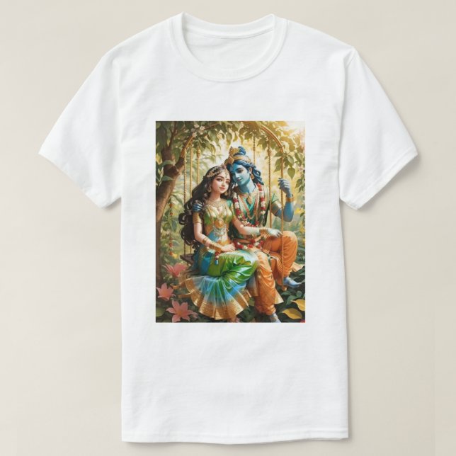 Camiseta Radhe Krishna (Diseño del anverso)