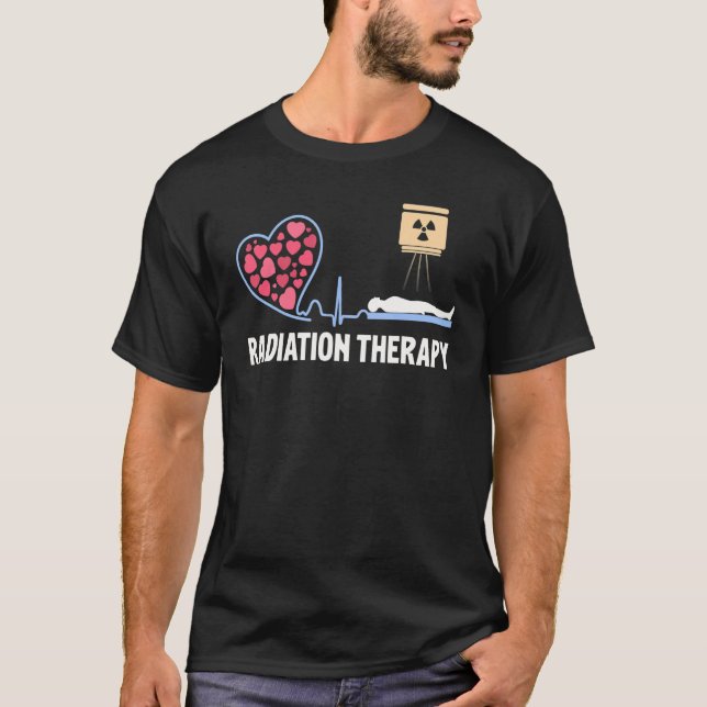 Camiseta Radiación Terapia Apreciación Radiación Terapia (Anverso)