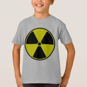 Camiseta radiactiva de la juventud