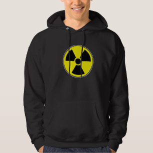 Camiseta radiactiva de la sudadera con capucha de