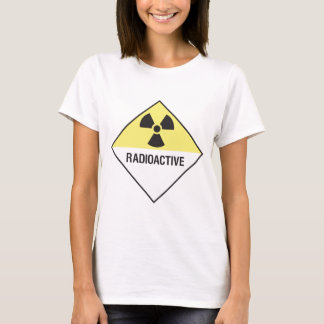 Camiseta Radiactivo - dirija con cuidado