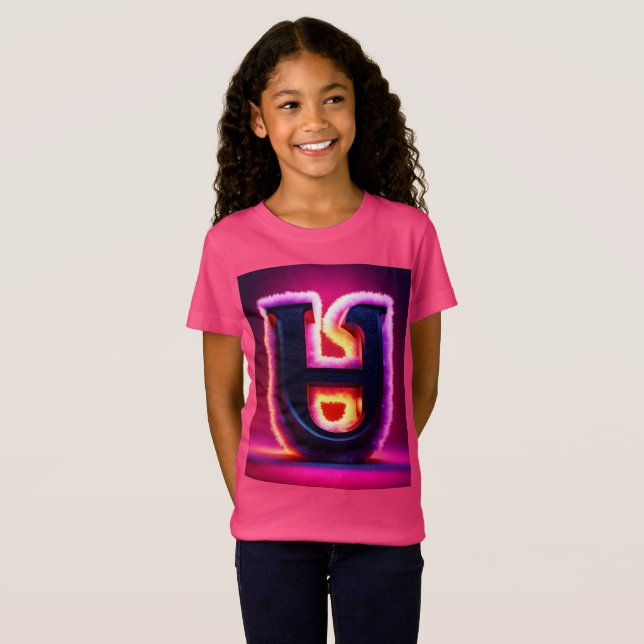 Camiseta "Radiancia de color: Trendinización de la parte su (Anverso completo)