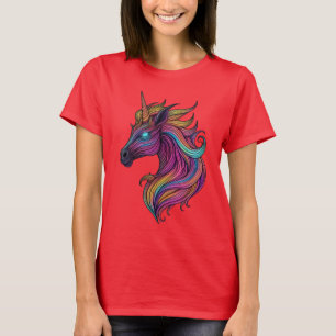 Camiseta Radiancia encantada: El místico unicornio