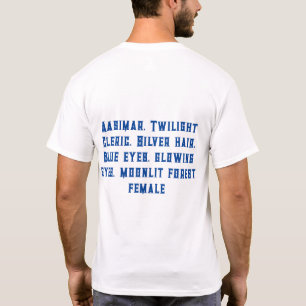 Camiseta Radiancia iluminada por luna: El camino del clérig