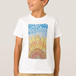 Camiseta Radiant Bloom Sunflower