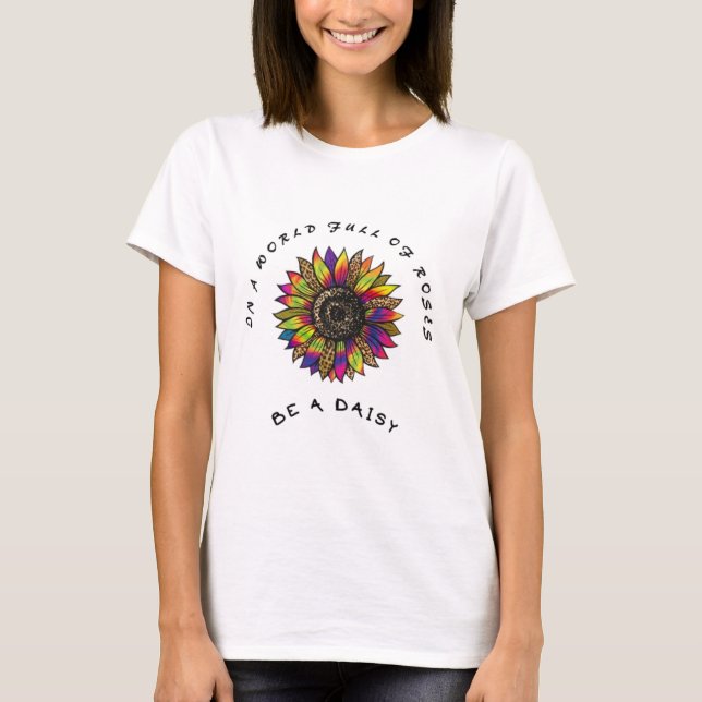 Camiseta Radiar como el girasol (Anverso)