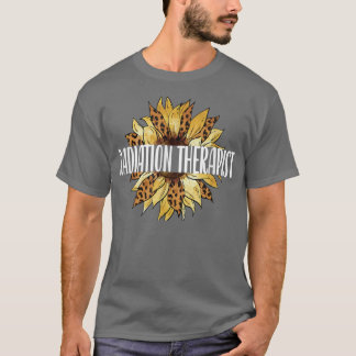 Camiseta Radiation Therapist Sunflower Radiation Therapy