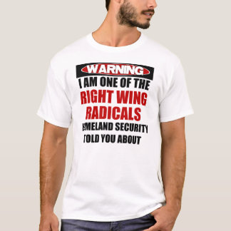 Camiseta Radical de la derecha