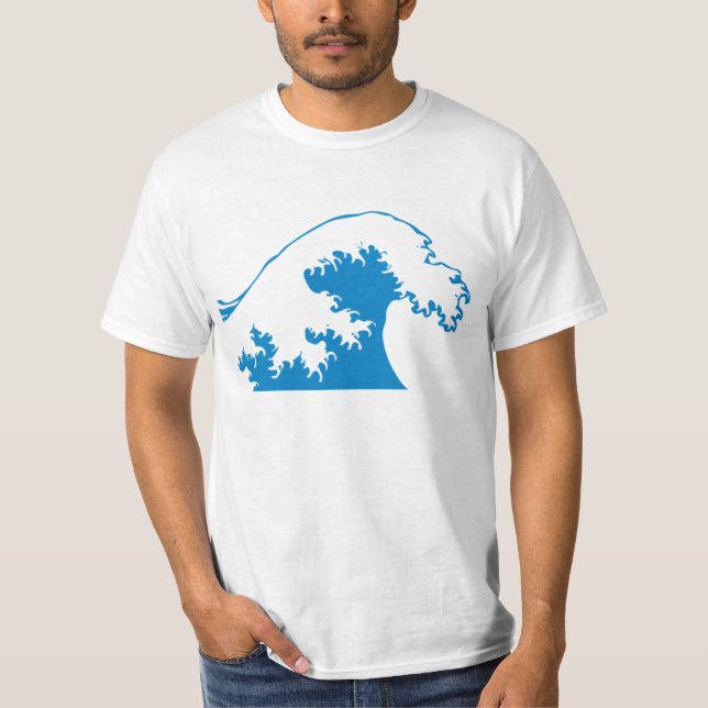 Camiseta radical de la onda (Anverso)