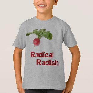 Camiseta radical del rábano
