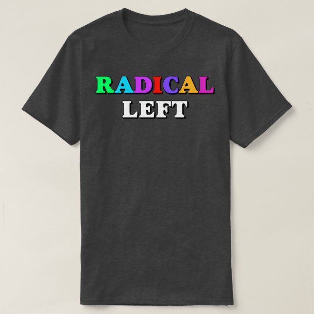 Camiseta Radical izquierdo2 (Diseño del anverso)