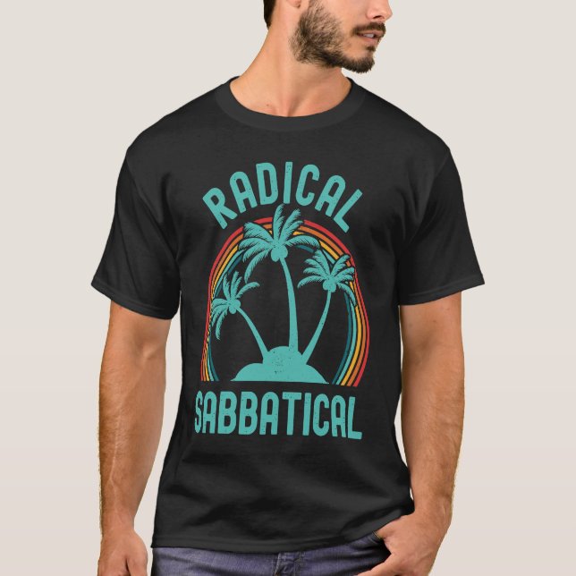 Camiseta Radical Sabbatical  Sabbatical Life Professor Sabb (Anverso)
