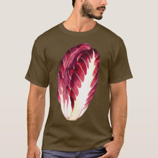 Camiseta Radicchio Watercolor Vegetales