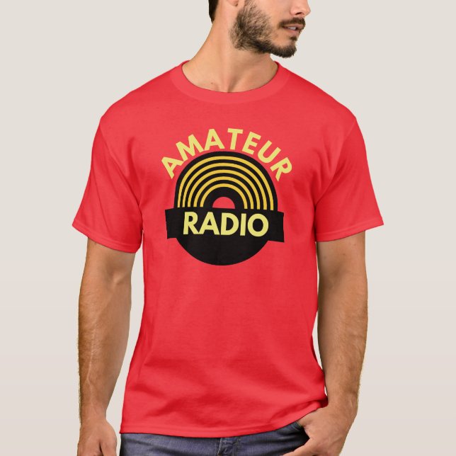 Camiseta Radio amateur (Anverso)