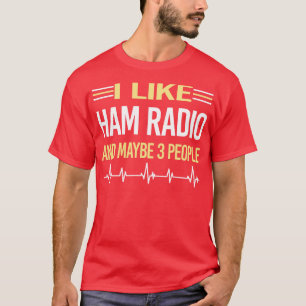 Camiseta Radio Amateur de 3 personas