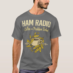 Camiseta Radio Amateur del Café resuelto problema