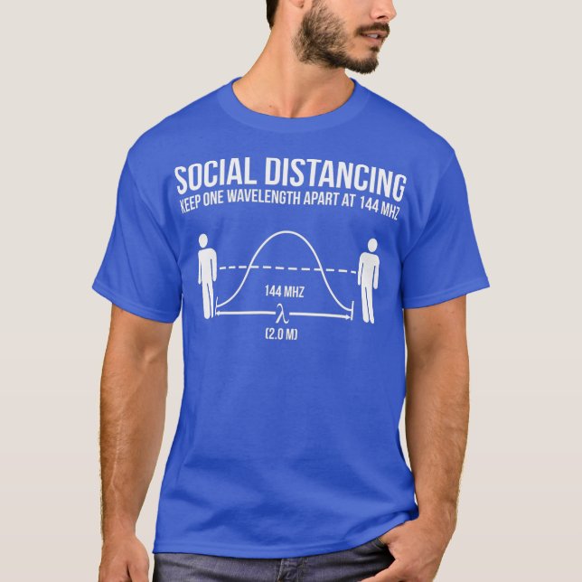 Camiseta Radio amateur Ham Diferencias sociales divertidas (Anverso)