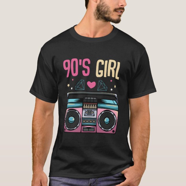 Camiseta Radio Antiguo Estilo 90'S (Anverso)