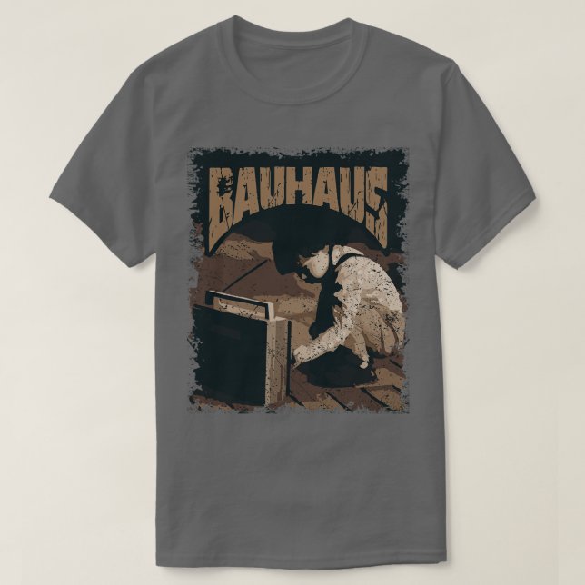 Camiseta Radio Bauhaus Vintage (Diseño del anverso)