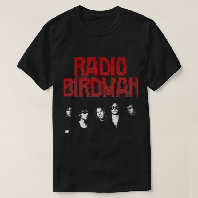 Camiseta Radio Birdman, banda australiana de rock punk Prem (Diseño del anverso)