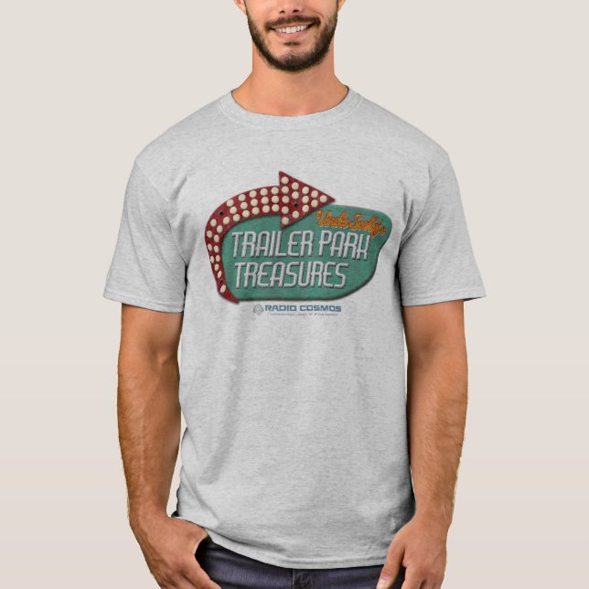 Camiseta Radio Cosmos Trailer Park Treasures Tee (Anverso)
