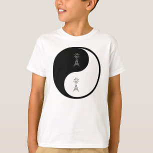 Camiseta Radio del aficionado de Yin Yang