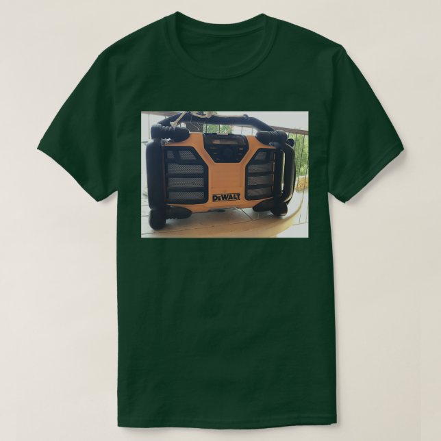 Camiseta Radio DeWalt (Diseño del anverso)