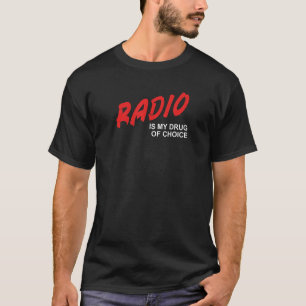 Camiseta Radio Es Mi Medicamento De Elección - Talk Show DJ